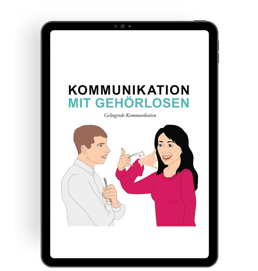 Download Broschüre "Kommunikation mit Gehörlosen"