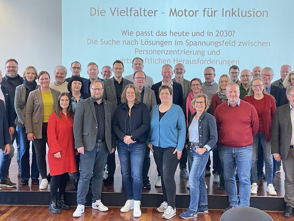 Gruppenbild Klausurtagung 2025 Die Vielfalter – Experten für Teilhabe
